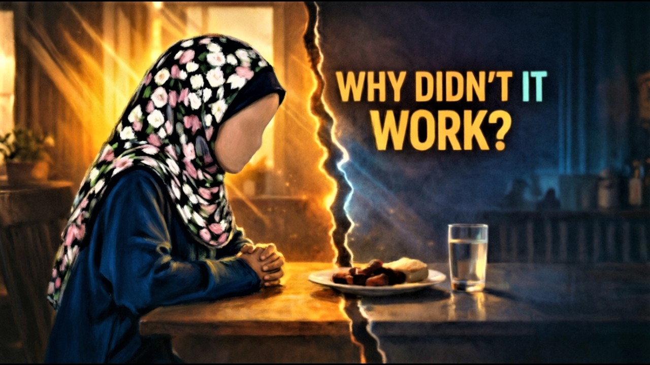 I Checked Every Box in Ramadan… Then I Felt Nothing