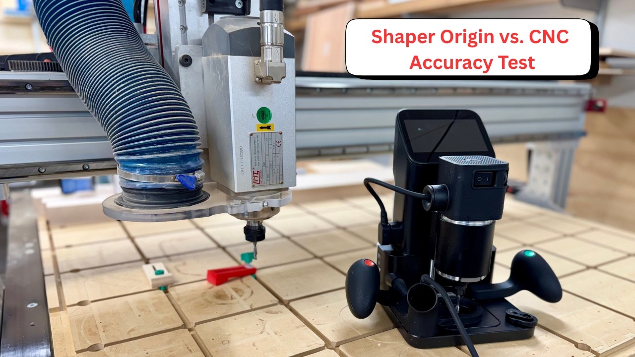 I tested the Shaper Origin's accuracy against my $10K CNC!