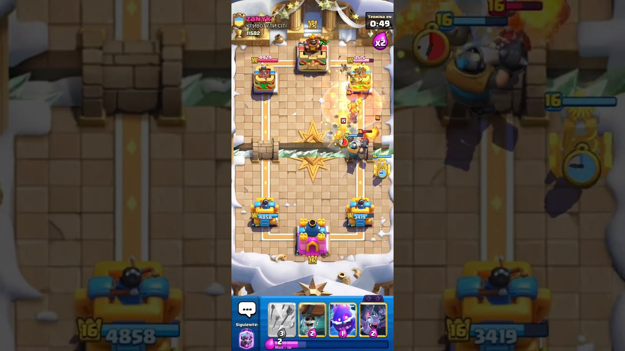 ✨👀Partida de #clashroyale sin comentarios #Clash #Royale #gomezitos #gameplay #Saltillo #juego 