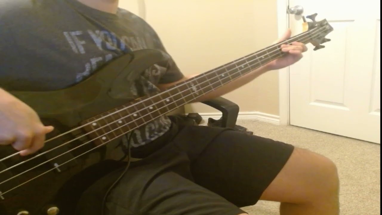 Metallica - Blackened/Bass Cover