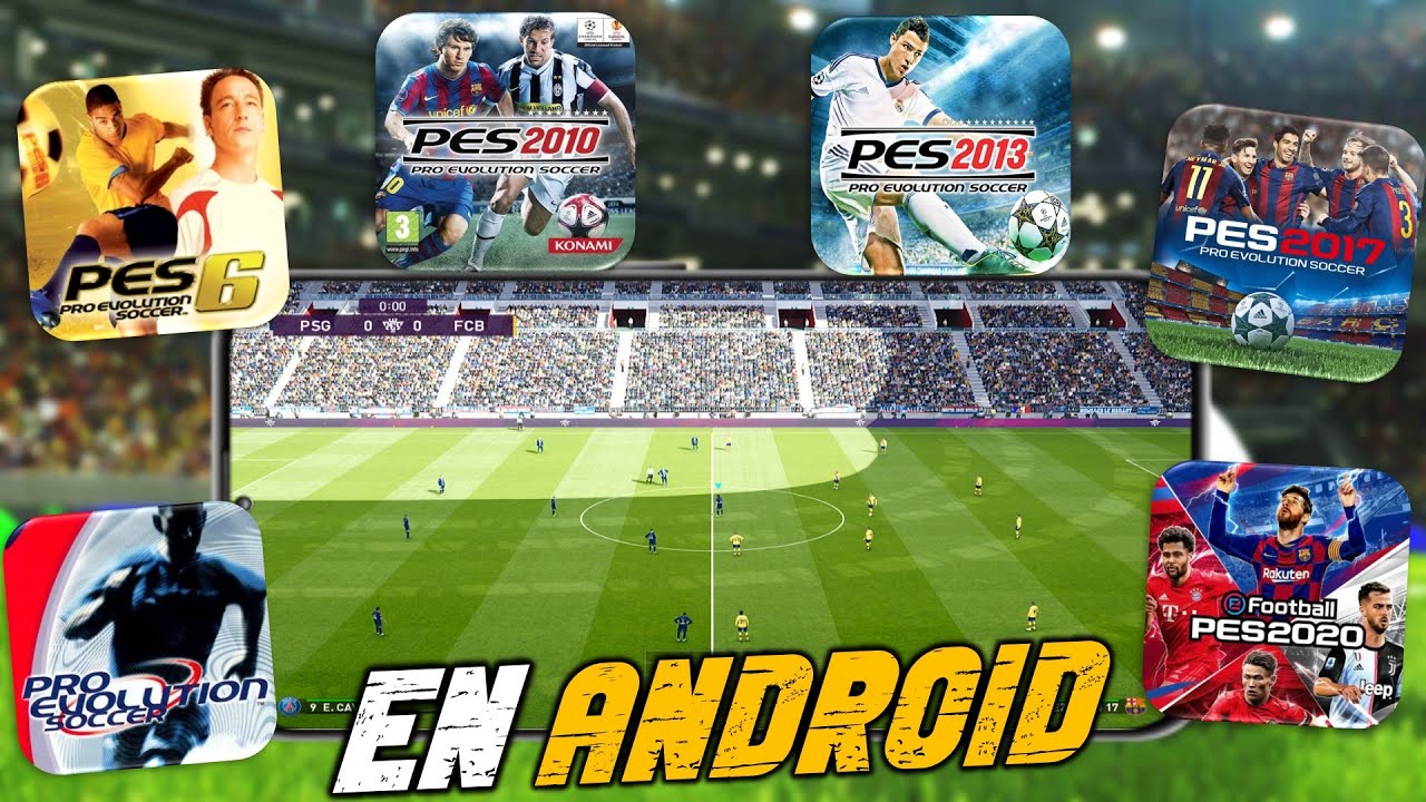 🕹️ ¿Cuántos PES puedes jugar en tu celular? TODAS LAS VERSIONES ⚽📱