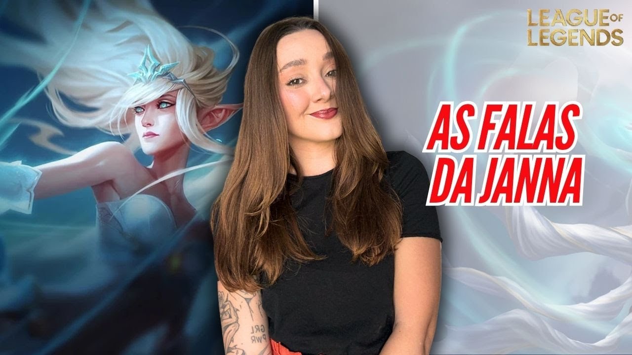APRENDENDO AS FALAS DA JANNA: NOSSA DEUSA DO VENTO | THAMY REAGE