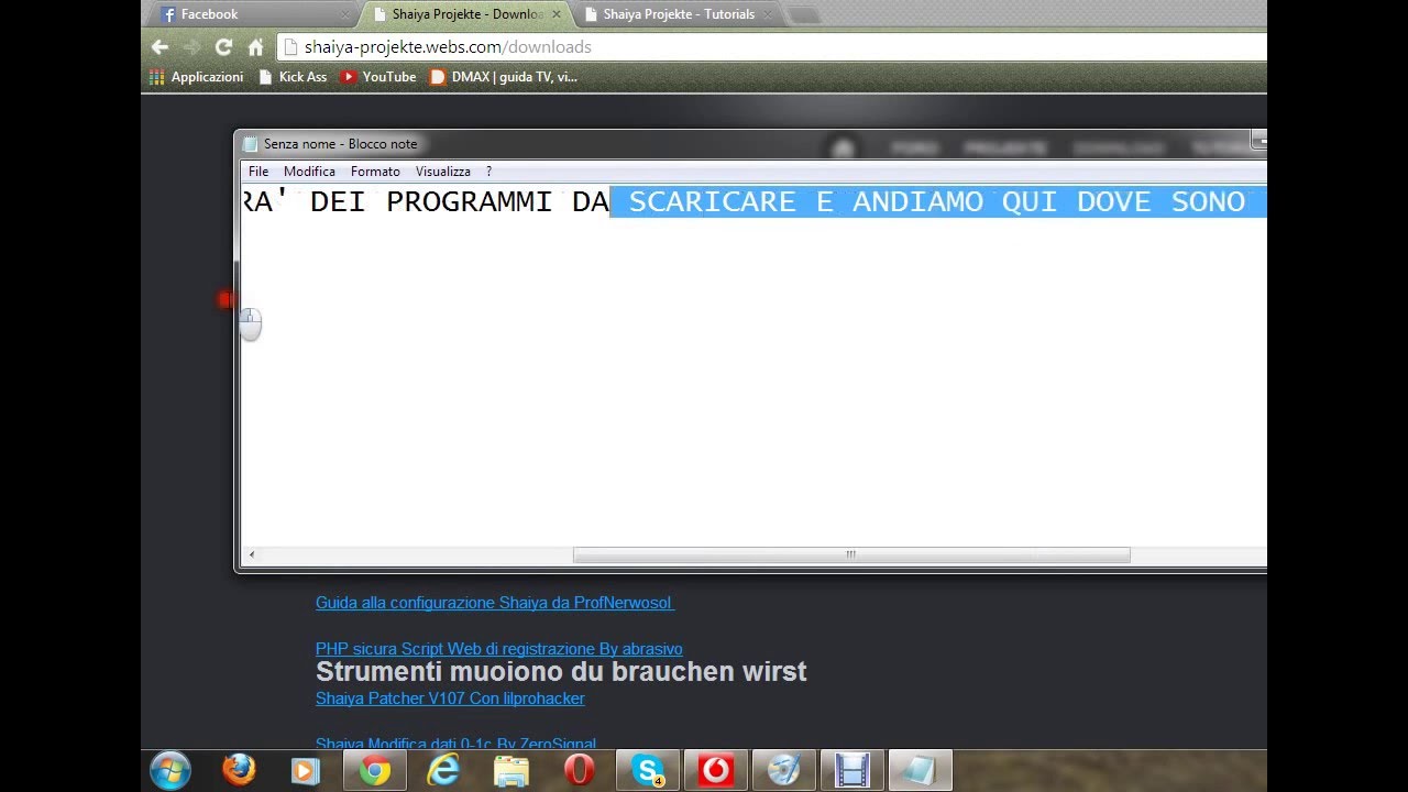 COME CREARE UN SERVER DI SHAIYA-HOW MAKE SHAIYA SERVER