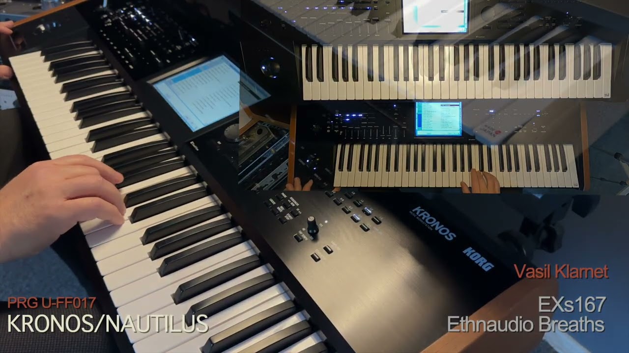 Klarnets ETHNAUDIO's EXs167 Ethnaudio Breaths for KRONOS/Nautilus