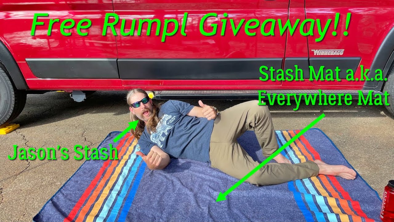 The Everywhere Mat a.k.a. Stash Mat by Rumpl - Review -