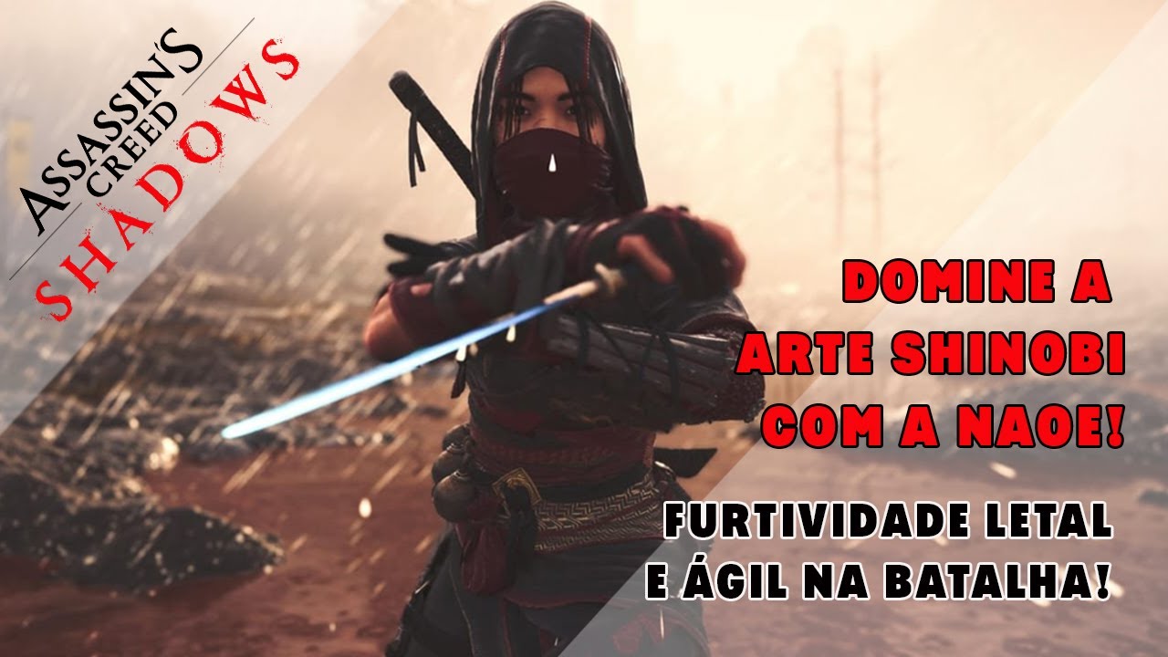🔥 BUILD DA SHINOBI LETAL - domine a Furtividade e Combate SEM PIEDADE com a NAOE! 🔥