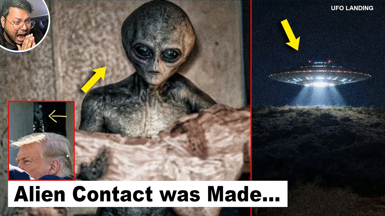 New UFO/UAP files Revealed Aliens Made Contact‼️ Real Alien Footages...