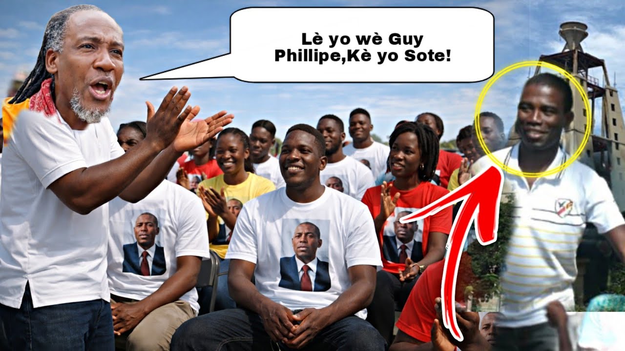 ekip Guy Phillipe La Met Pye'l At&egrave; Potoprens 7 fevrier CHOFE-Guy Ap Monte Potoprens Vle pa Vle