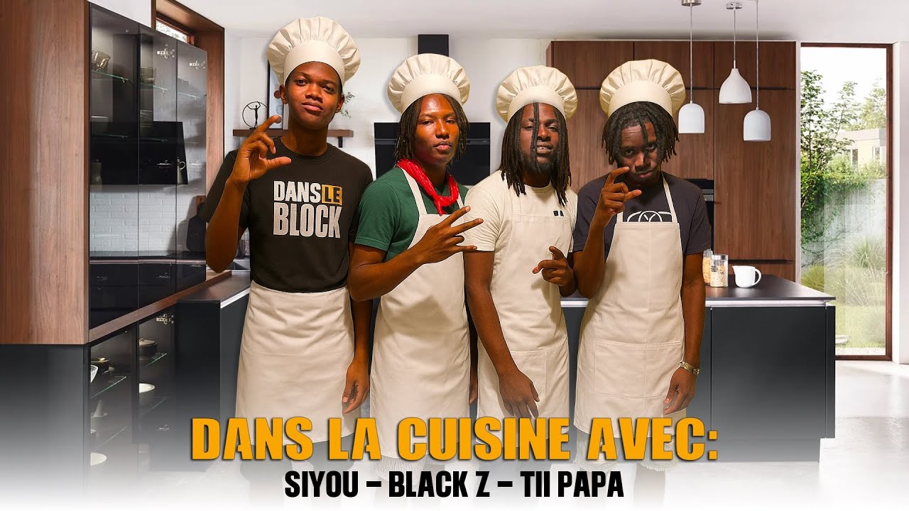 Dans la cuisine avec: Tii papa, Siyou, Black Z