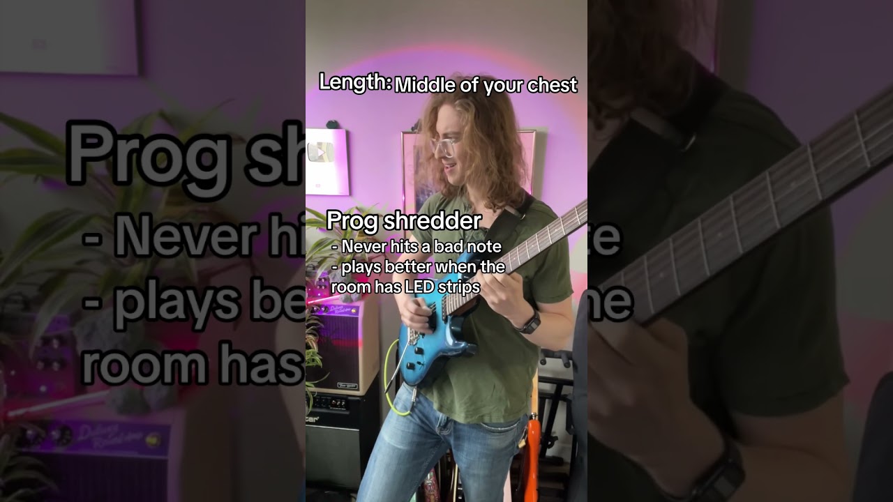 What your guitar strap says about you.