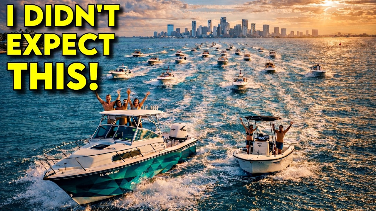 I invited my Subscribers to come Boating!