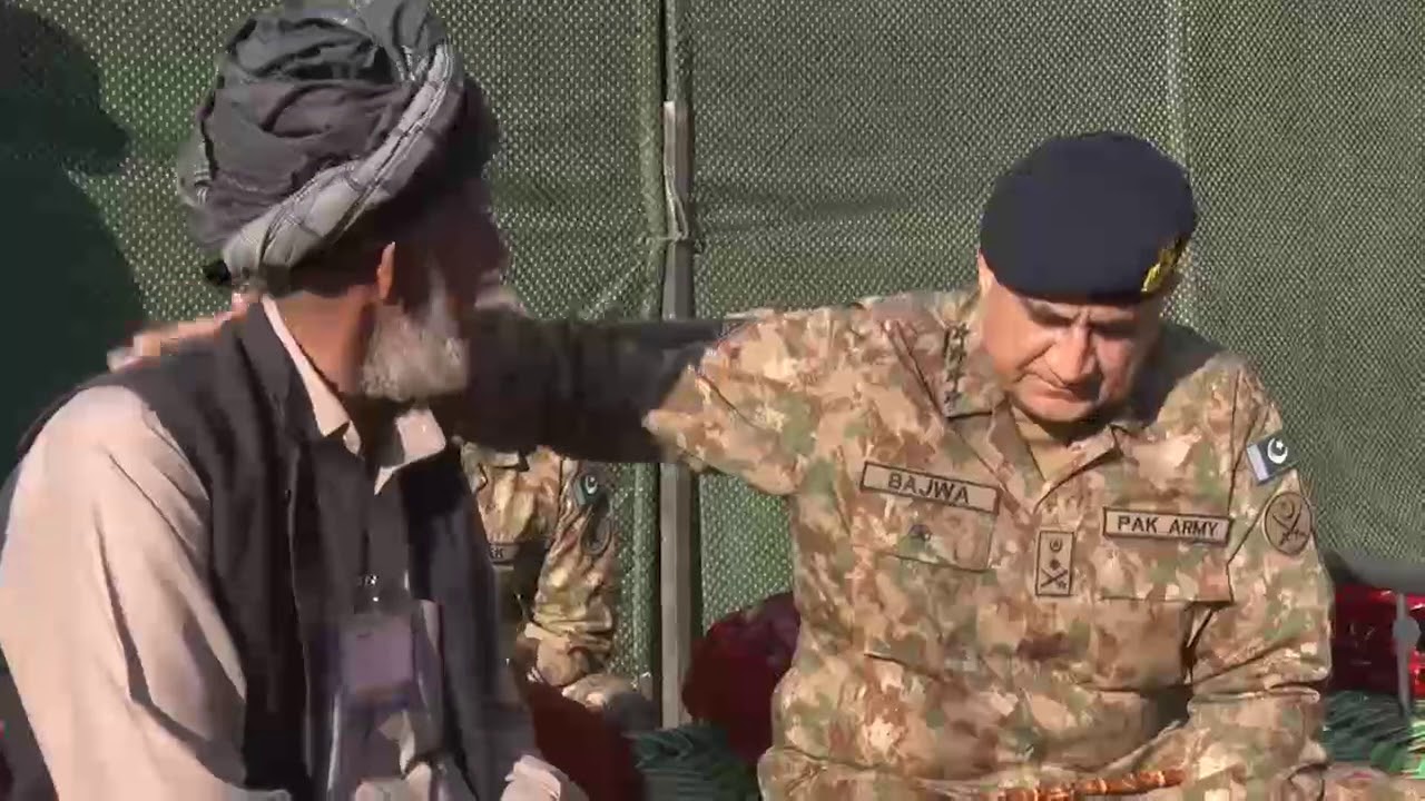 COAS meeting Mr Muhammad Ali Khan; the proud father of three Shaheeds