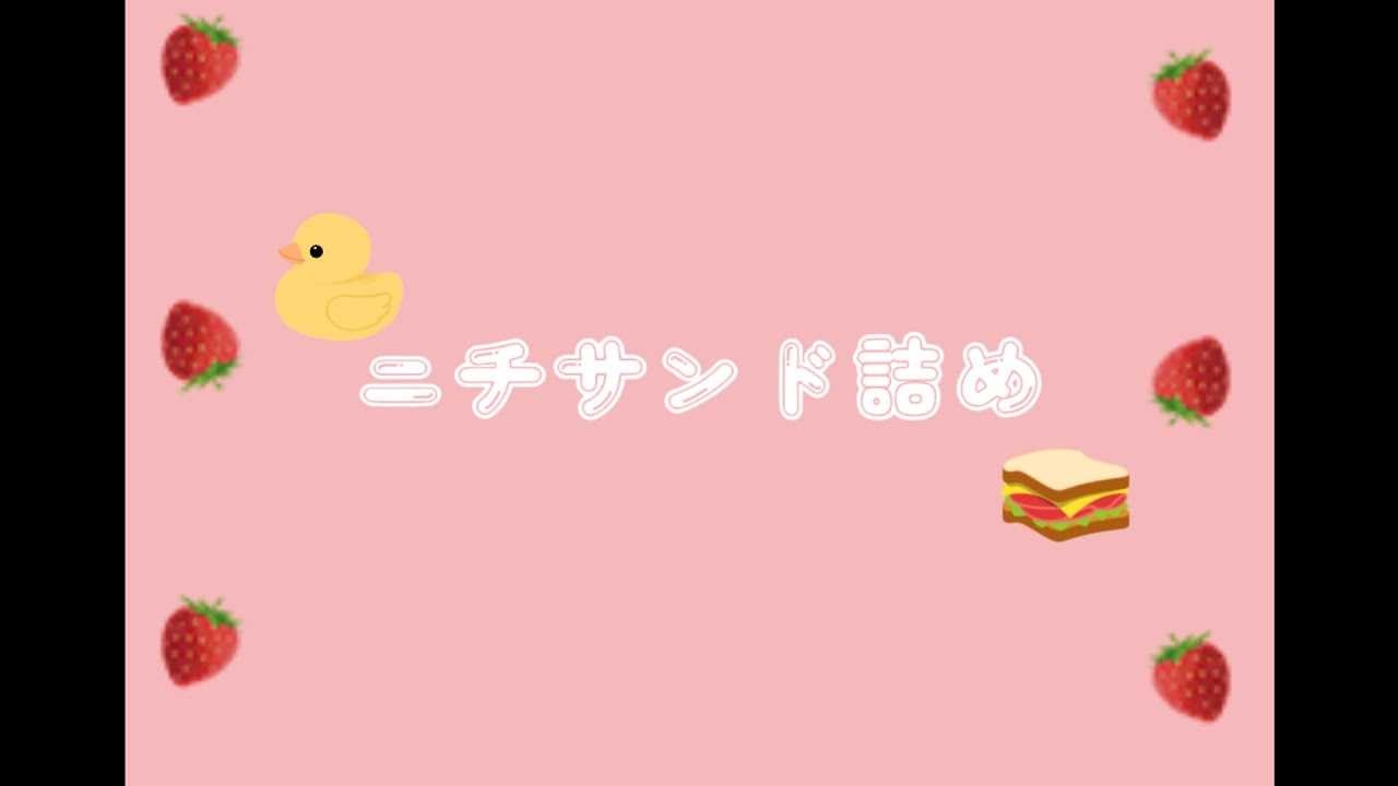 ニチサンド詰め