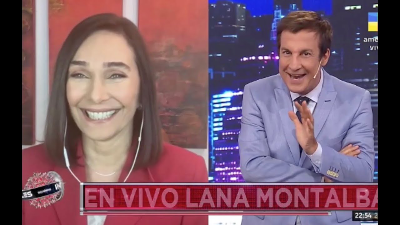 Lana Montalban en Intratables. America TV