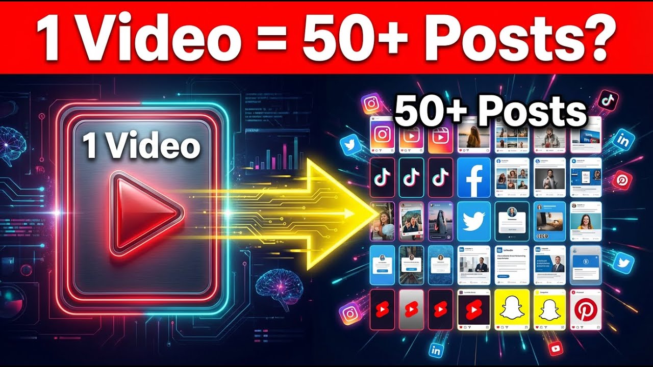 This AI Tool Turns 1 Post Into Content Everywhere (Blotato)