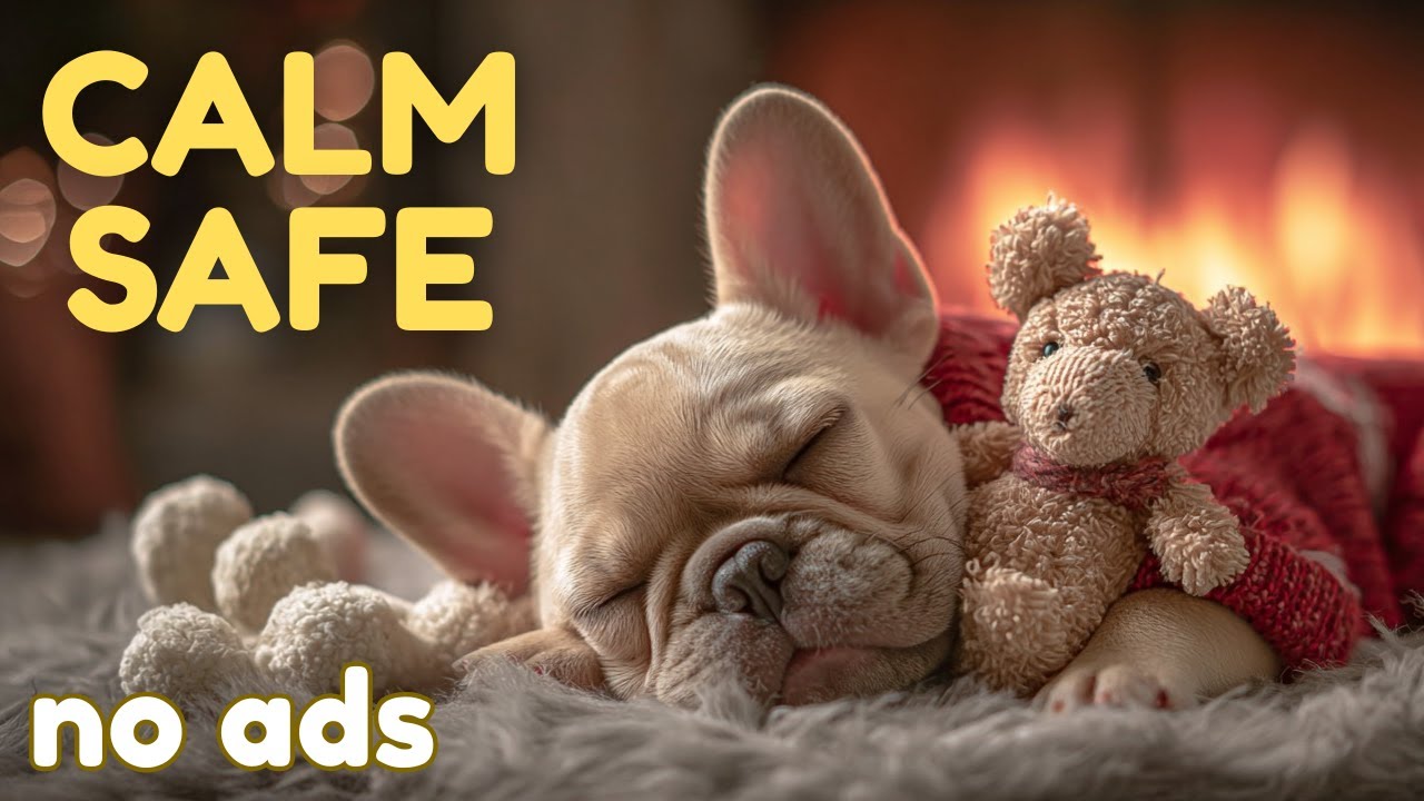 Puppy Home Alone Calm (12 Hours) — No Ads | Jazz Dog Separation Anxiety Music