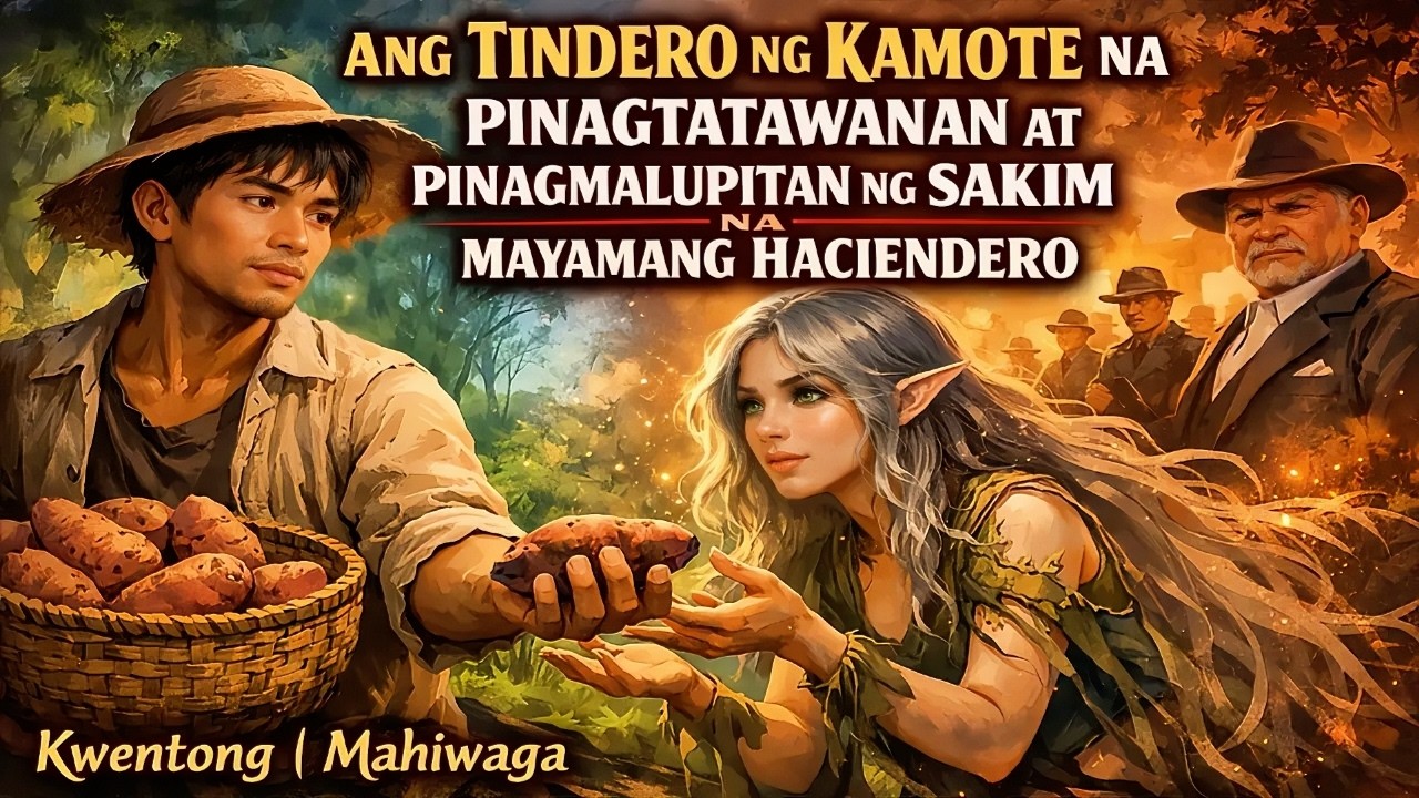 TINDERO NG KAMOTE PINAGTATAWANAN AT PINAGMAMALUPITAN TINULONGAN NG ENGKANTONG GUTOM | True Story
