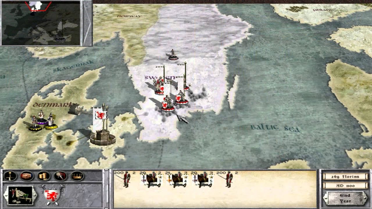 Medieval: Total War Let's Play as Danes Part 1