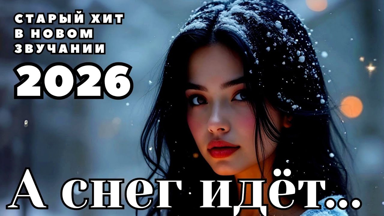 А снег идёт 2026 - красивый праздничный клип #русскиепесни #хиты2026 #новогоднийклип 