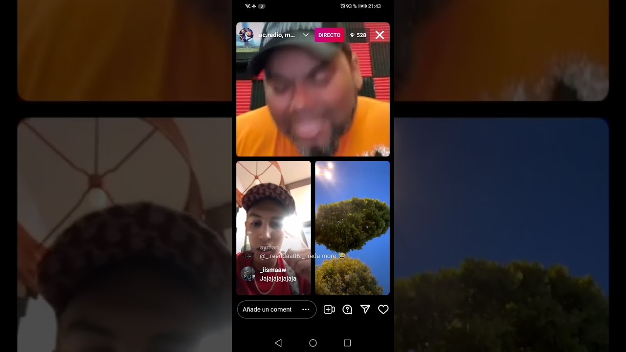 Maru king y morodeoro se pelean en el directo