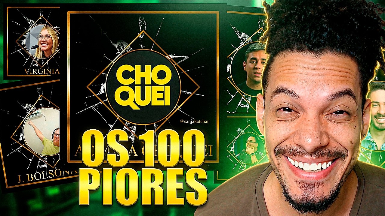 Os 100 piores BRASILEIROS de 2025