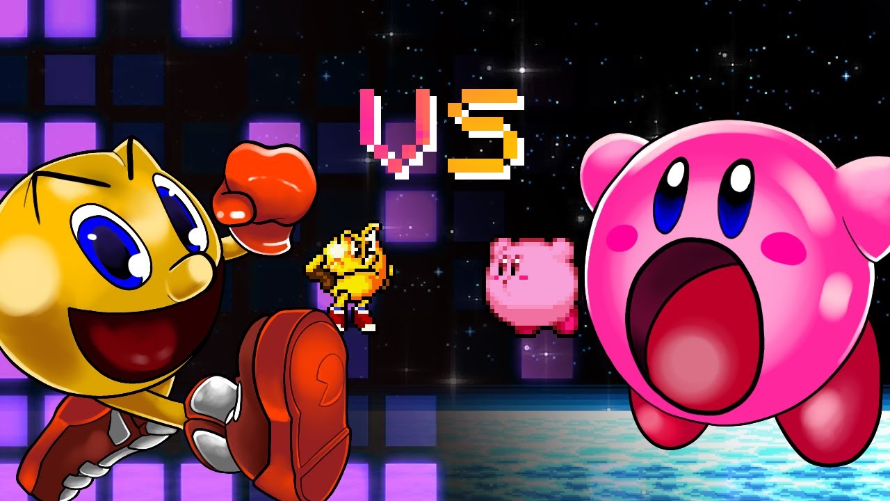 Pac-Man VS Kirby - The 8Bit Rap Battles #14