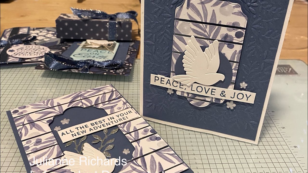 Crafting with the Peaceful Garden Suite from the Sept-Dec 2025 Mini Cat