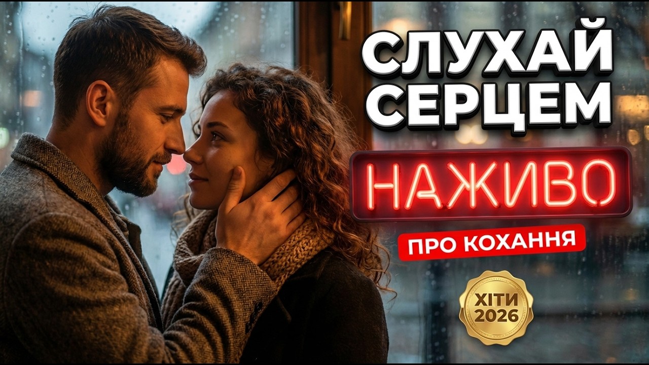 🔥 Популярні українські пісні про кохання — LIVE