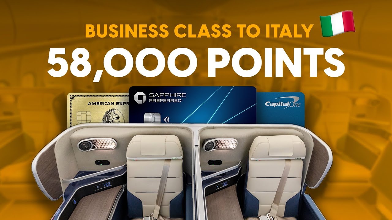 Unlock Business Class to Italy: Maximize Credit Card Points