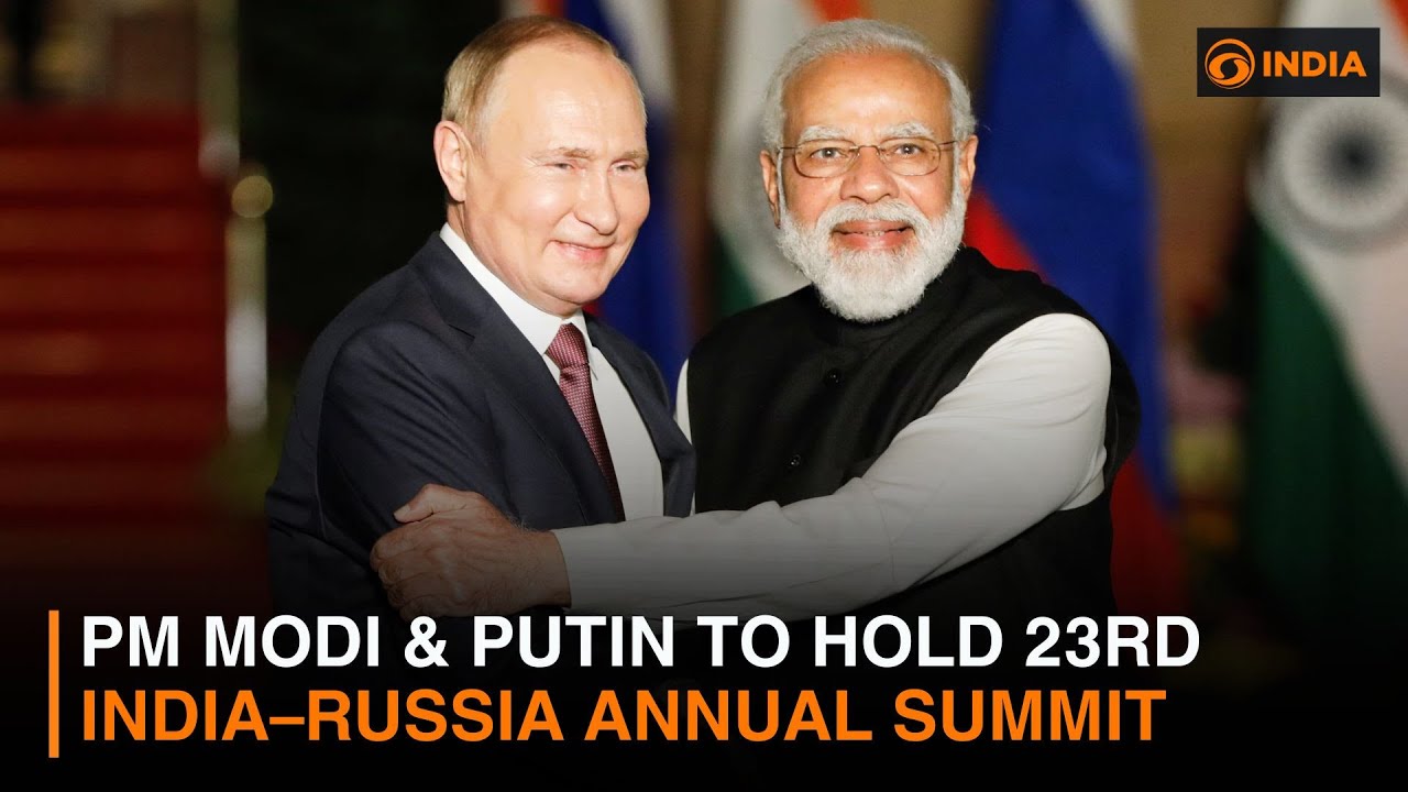 PM Modi & Putin to Hold 23rd India&ndash;Russia Annual Summit | Focus on Trade, Technology & Defence
