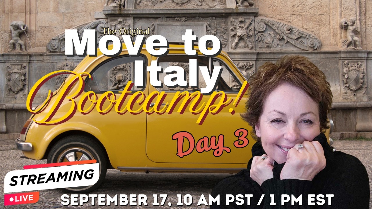 How to Move to Italy Bootcamp!! Day 3