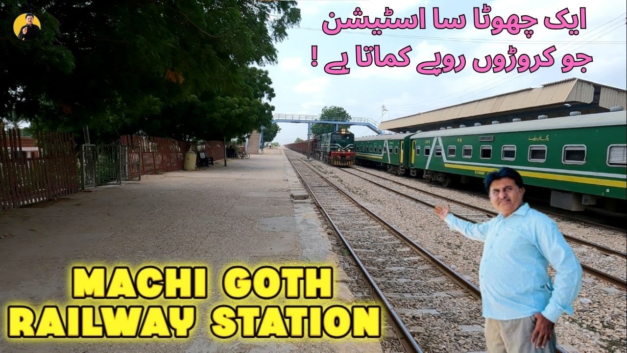 The Story of Machi Goth Railway Station /  Tour of  village