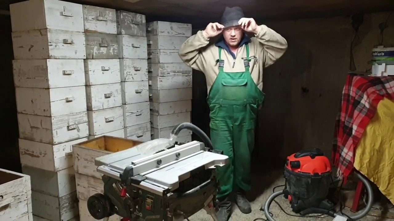 Изготовление ульев. Мобильная циркулярка METABO TS 216 + небольшой помошник от фирмы ДНИПРО.