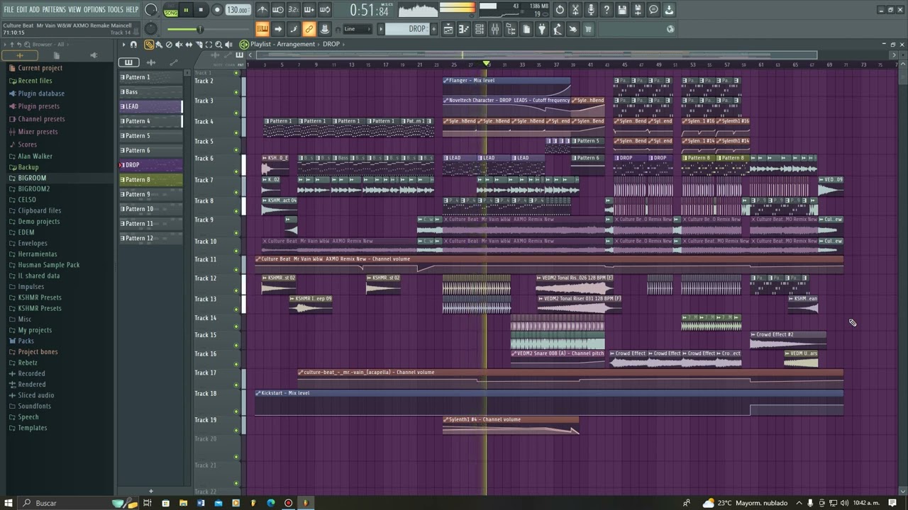 Culture Beat Mr. Vain (AXMO Remix) Remake + FLP