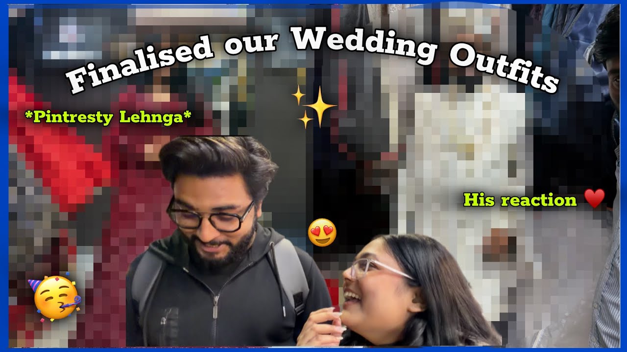 Finalised Our wedding Outfits & Jewellery 😍| #deepaarthwedding | wedding vlog 