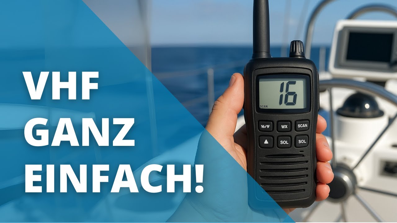 Wie benutzt man ein UKW-Seefunkgerät? – VHF Nautik verstehen, Kanäle wählen & SOS richtig senden