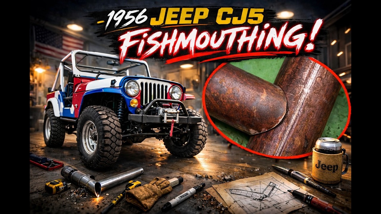 How to Fishmouth Tubing | 1956 CJ5 Jeep Build