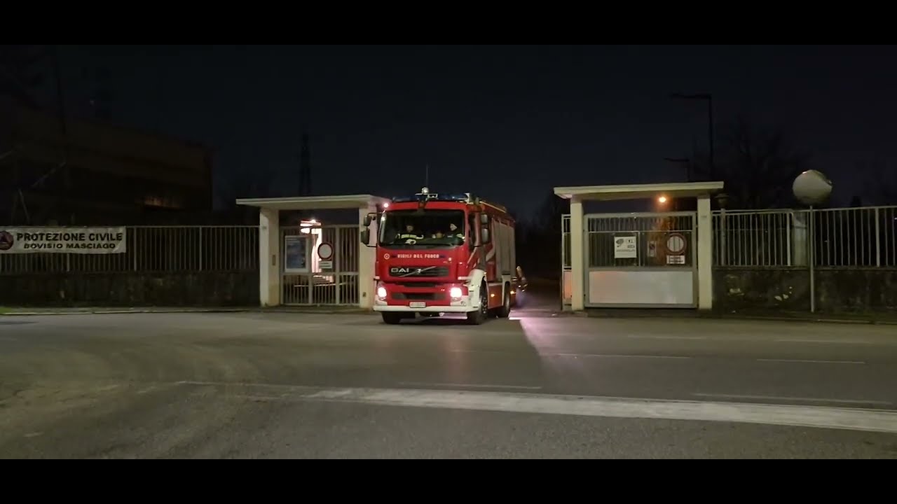 VIGILI DEL FUOCO BOVISIO MASCIAGO IN USICTA