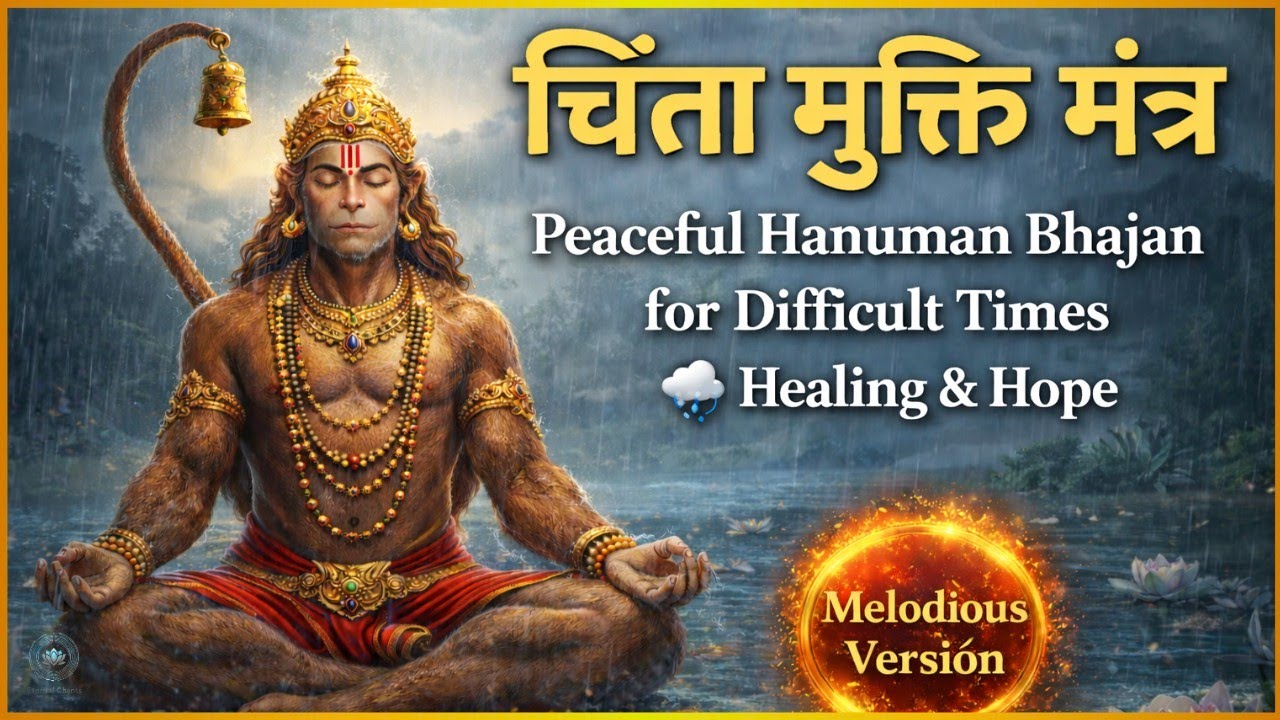 चिंता मुक्ति मंत्र | संकट मोचन | Peaceful Hanuman Bhajan for Stress Relief & Difficult Times