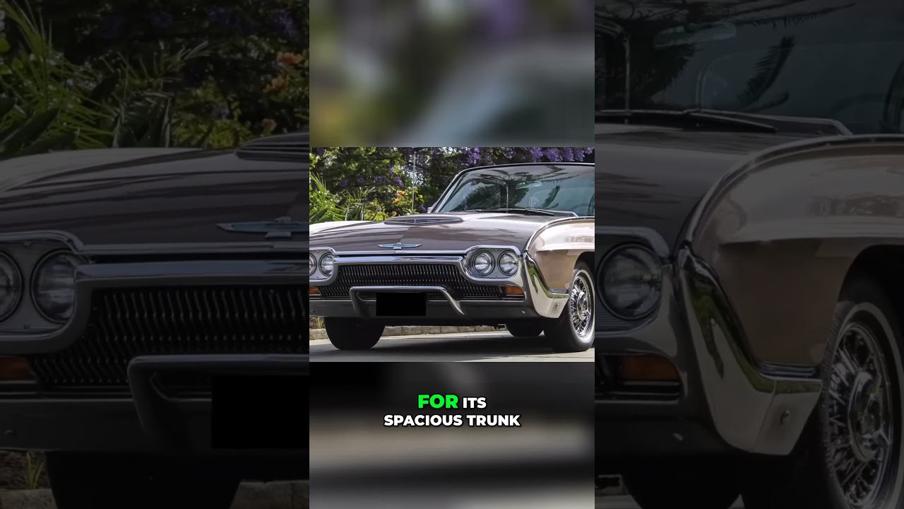 Discover What Made the 1963 Thunderbird Every Collector's Dream!