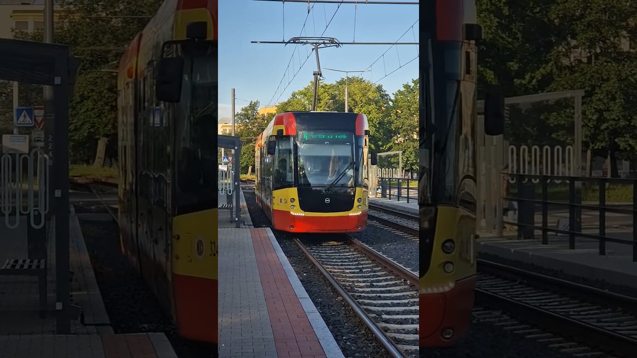 EVO 2 tram in Litvinov 🇨🇿 (Most-Litvinov tram line 4) 
