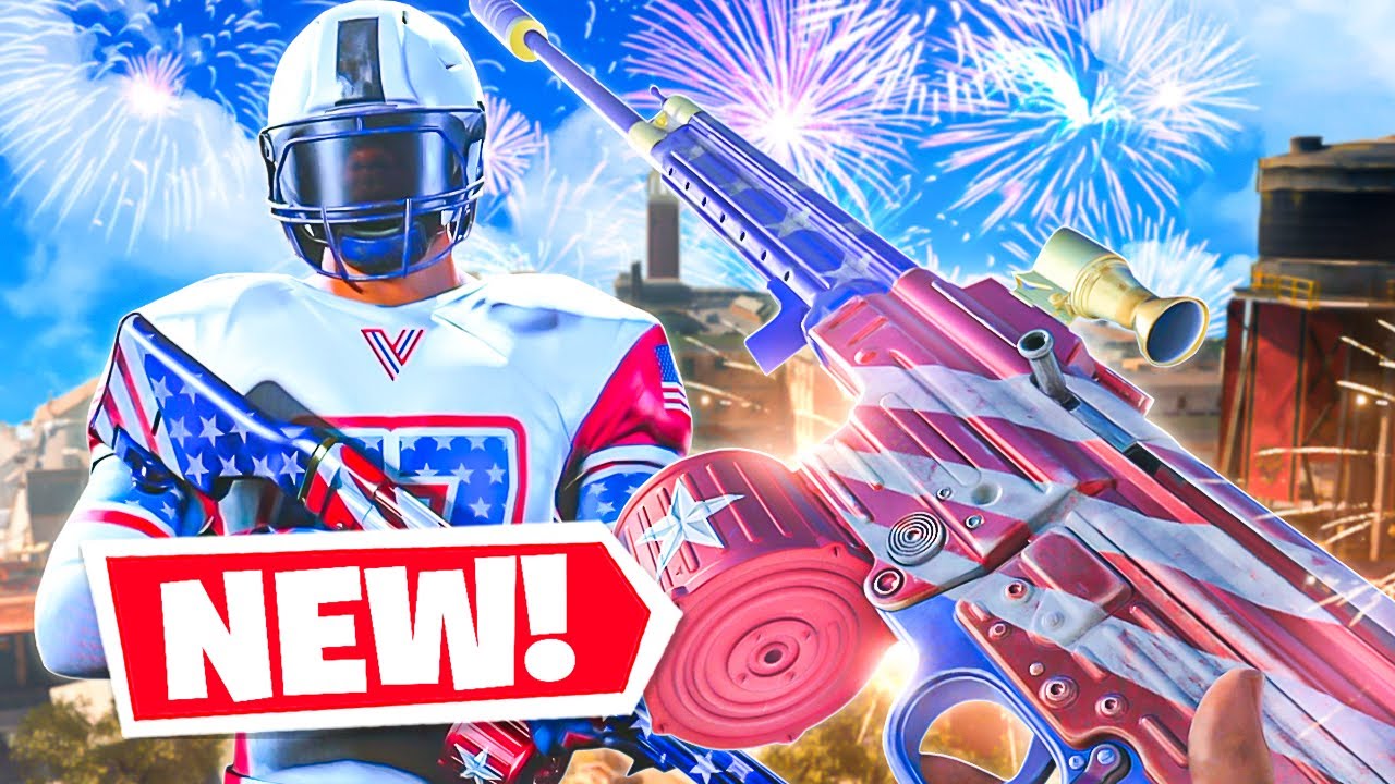 the NEW STG-44 & Type 100 SHOOT FIREWORKS on Fortunes Keep & Rebirth Island Warzone!