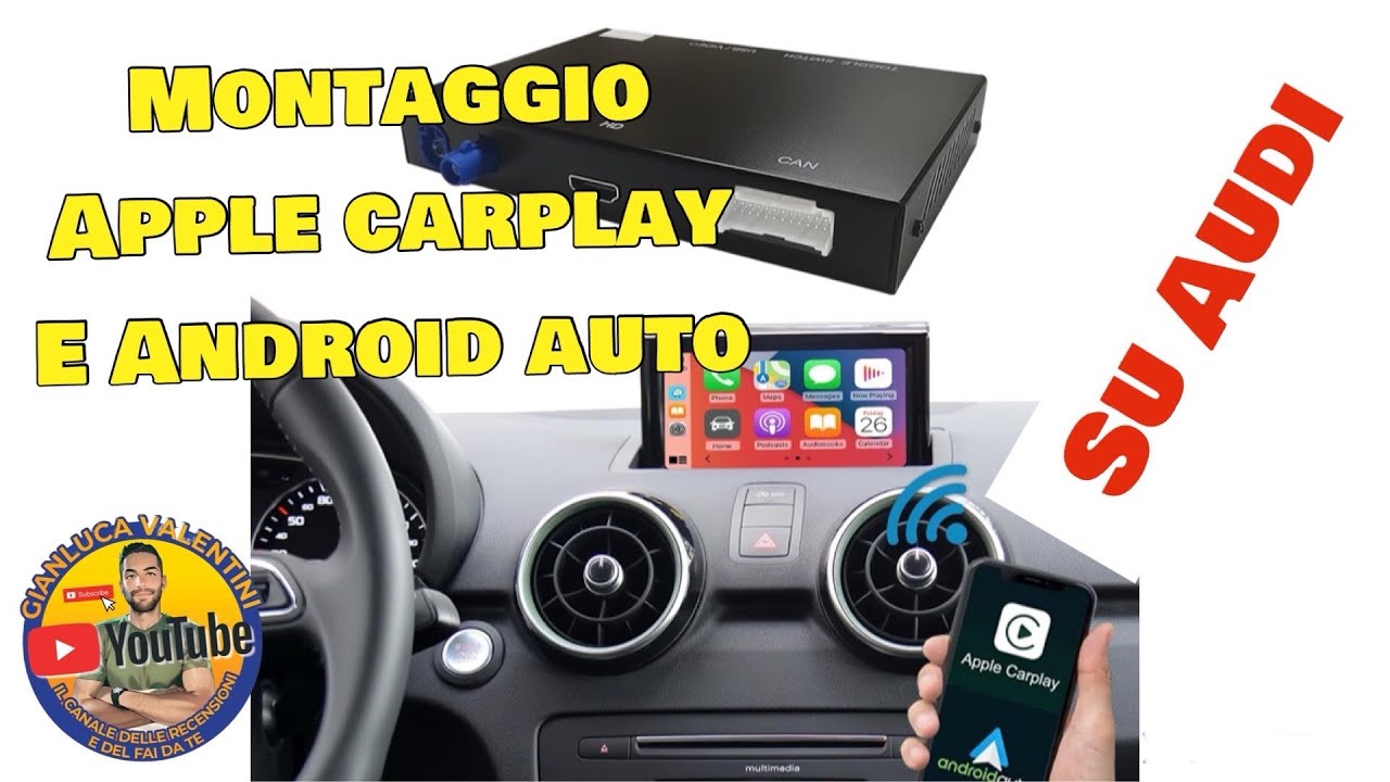 Apple car play e Android auto su Audi A1