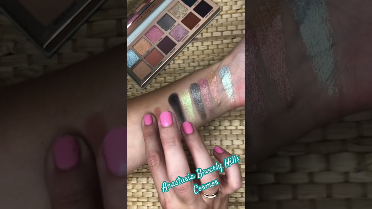 ABH - COSMOS PALETTA | SWATCH #smink #swatch #anastasiabeverlyhills
