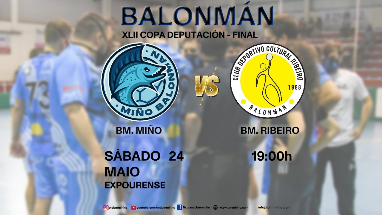 BALONMANO (GALICIA) - XLII COPA DEPUTACIÓN - FINAL - BM. MIÑO vs. BM. Ribeiro