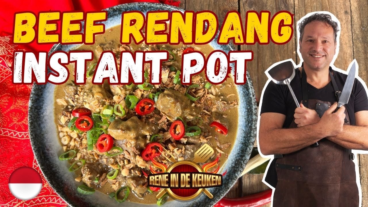 Maak Beef Rendang in 30 minuten in de Instant Pot