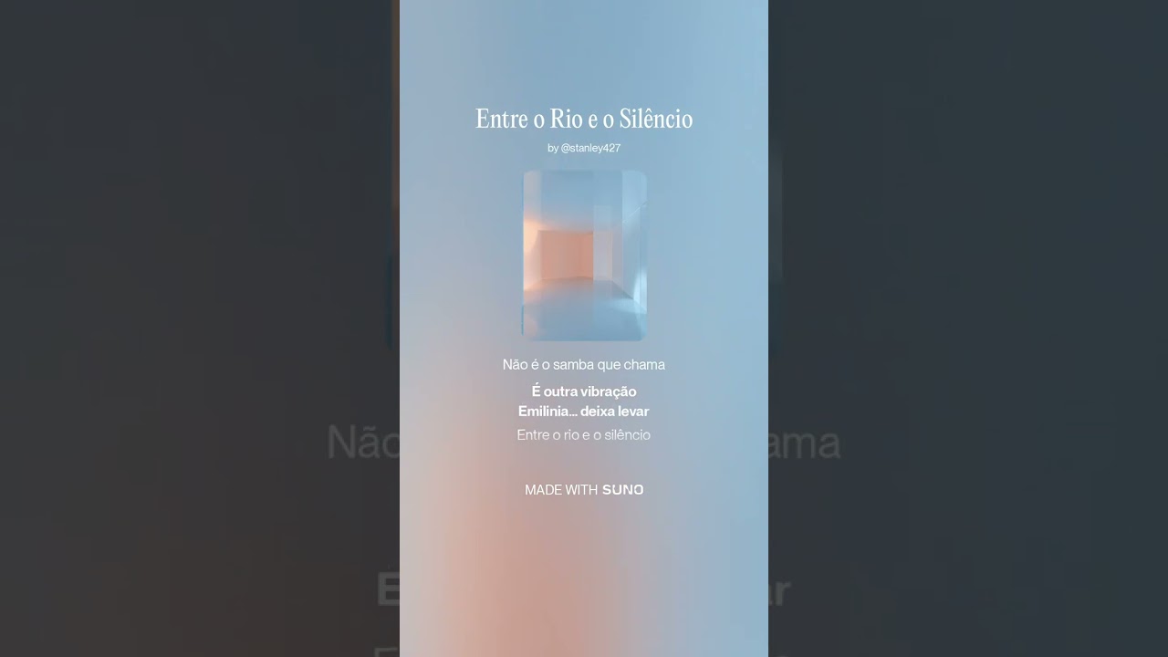 Entre o Rio e o Silêncio 1