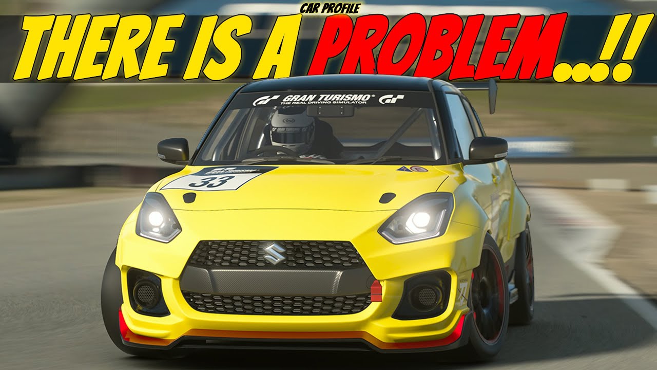 😱 There is a MAJOR problem with this CAR + Update.. Suzuki Swift Gr.4 || Gran Turismo Car Profile