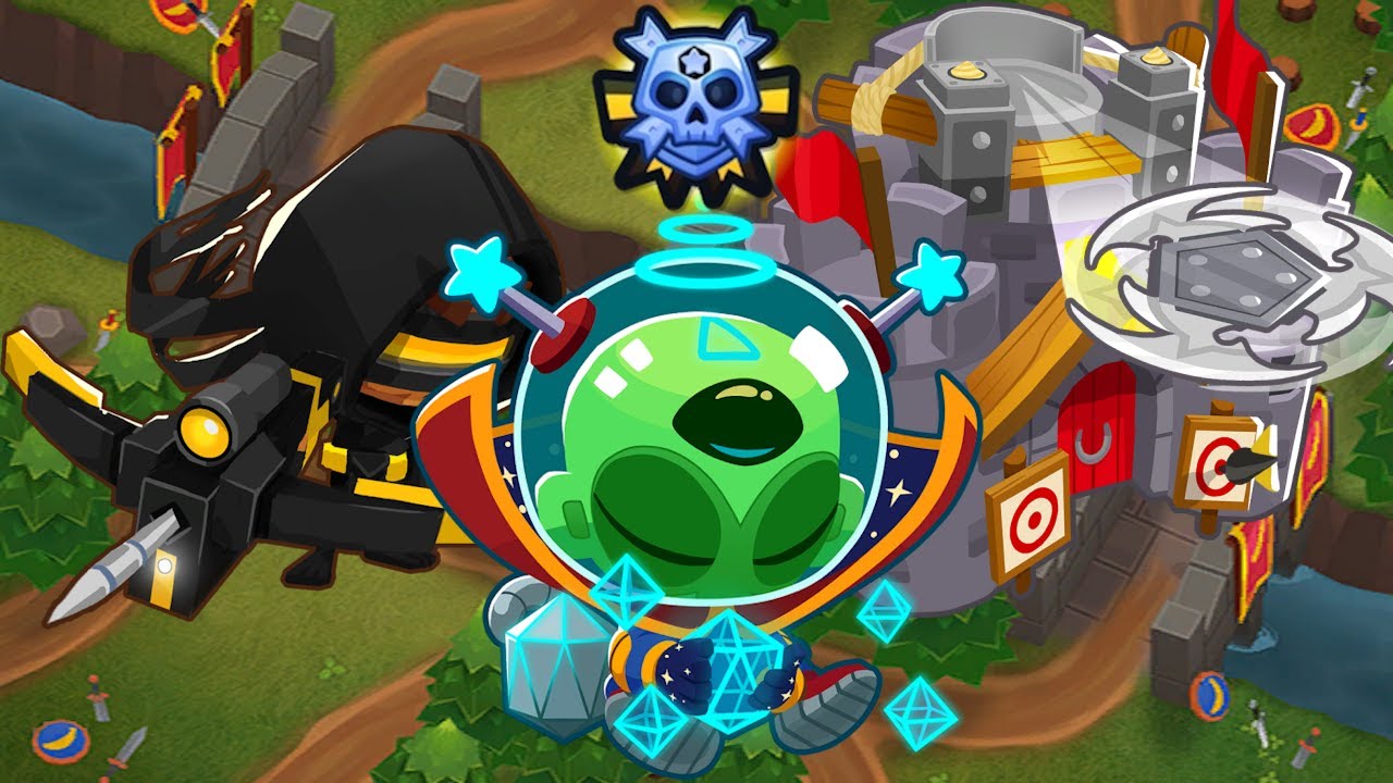 [Bloons TD 6] Ravine CHIMPS Black Border with Etienne (v48.2)