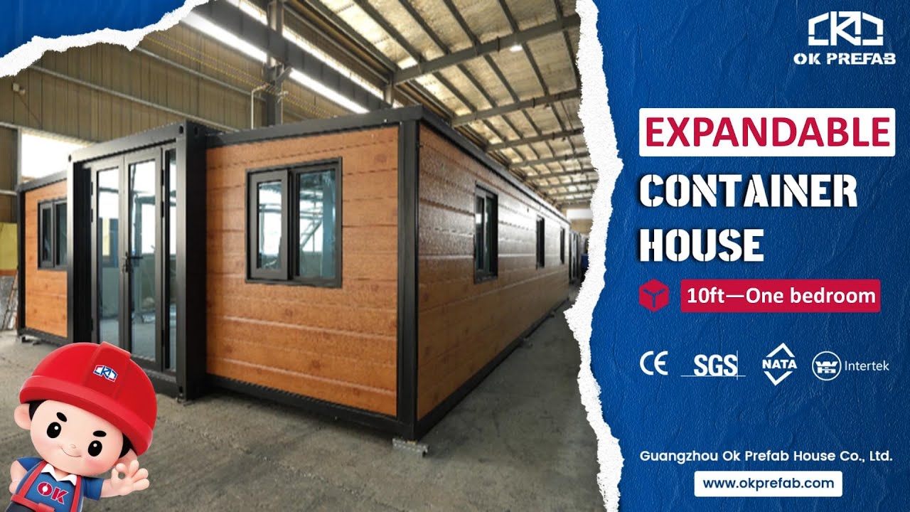 40ft Expandable Container: Luxury Prefab Space for Farm, Hotel & More!
